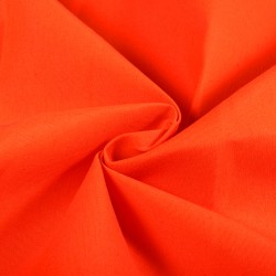 Ткань Грета Водоотталкивающая (80%пф, 20%хл) (Ширина 150см), цвет Оранжевый Неон (на отрез) в Новороссийске