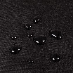 Ткань Oxford 240D PU 3000 (Ширина 1,48м), цвет Черный (на отрез) в Новороссийске