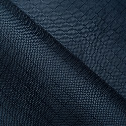 Ткань Oxford 600D PU РИП-СТОП (Ширина 1,48м), цвет Темно-Синий (на отрез) в Новороссийске