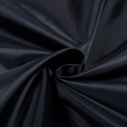Ткань подкладочная Таффета 190Т (Ширина 150см), цвет Темно-Синий (на отрез) в Новороссийске