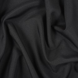 Ткань Габардин (100%пэ) (Ширина 150см), цвет Черный (на отрез) в Новороссийске