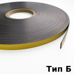 Магнитная лента для Москитной сетки 12,7мм с клеевым слоем (Тип Б)  в Новороссийске