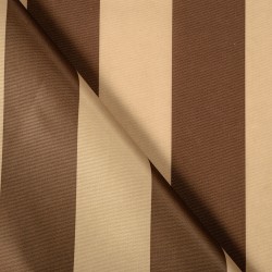 Ткань Oxford 300D PU (Ширина 1,48м), Бежево-Коричневая полоса (на отрез) в Новороссийске