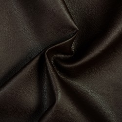 Эко кожа (Искусственная кожа) (Ширина 138см), цвет Темно-Коричневый (на отрез) в Новороссийске