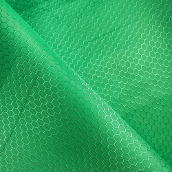 Ткань Oxford 300D PU Рип-Стоп СОТЫ, цвет Зелёный (на отрез) в Новороссийске